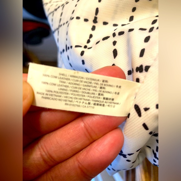 Kate Spade Cove Street Airel Colorblock Cow Leather Tote, Pebble/black - Picture 16 of 16